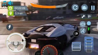 Real City Lamborghini Driving Simulator 2019截图1