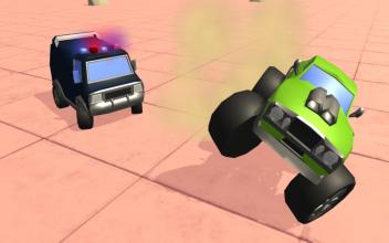 Gangster Vs Police Car: Chase Game截图3