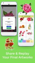 Flowers Pixel Art Coloring By Numbers截图1