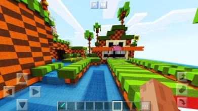 Parkour Adventure, Survival Sonic Pixel Craft 2019截图1