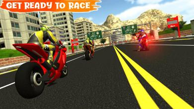 Moto Bike Riders 3D: Xtreme Highway Racing截图4