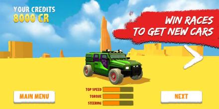 Desert Racing  3D Car Extreme Race截图1