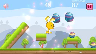 Easter Bunny Rabbit Race  Fun Rainbow Egg Hunt截图2