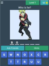 Boruto Guess Character Quiz截图4