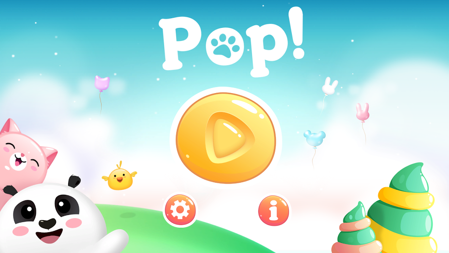 Toddler Burst Balloon Pop Game截图5