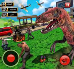 Monster Dinosaur Simulator City Rampage截图1