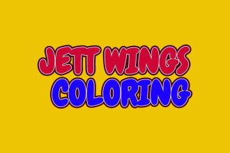 Jett Wings Coloring pages截图3