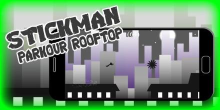 Stickman Parkour Rooftop截图2