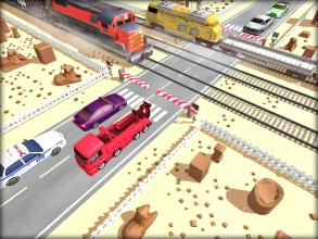 Railroad Crossing Train Simulator Speed Train Game截图5