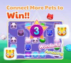 Pet Fight - *1v1 battle cute pets puzzle game截图3