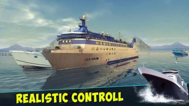 Big Cruise Ship Simulator Games 3DCargo Passenger截图3