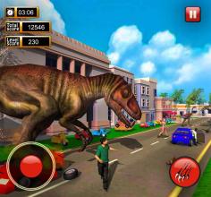 Monster Dinosaur Simulator City Rampage截图5