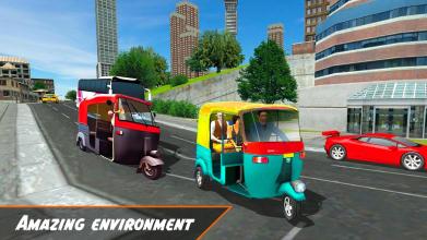 Mountain Auto Rickshaw  Tuk Tuk Simulator Driving截图1