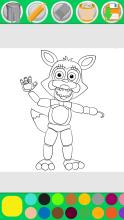 FNAF Coloring Book for Kids截图1