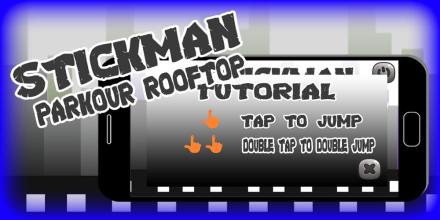 Stickman Parkour Rooftop截图3