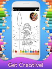 Coloring Book 2019 Moana截图1