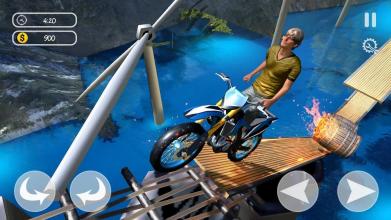 Tricky Bike Stunts 2019  Extreme Stunts Bike Game截图1