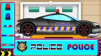 Police Car Wash Cleanup Repair & Design Vehicles截图3