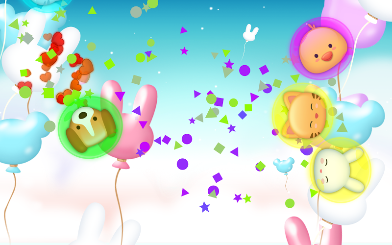 Toddler Burst Balloon Pop Game截图3