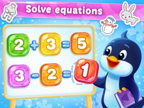 Learning Math with Pengui ~ Kids Educational Games截图3