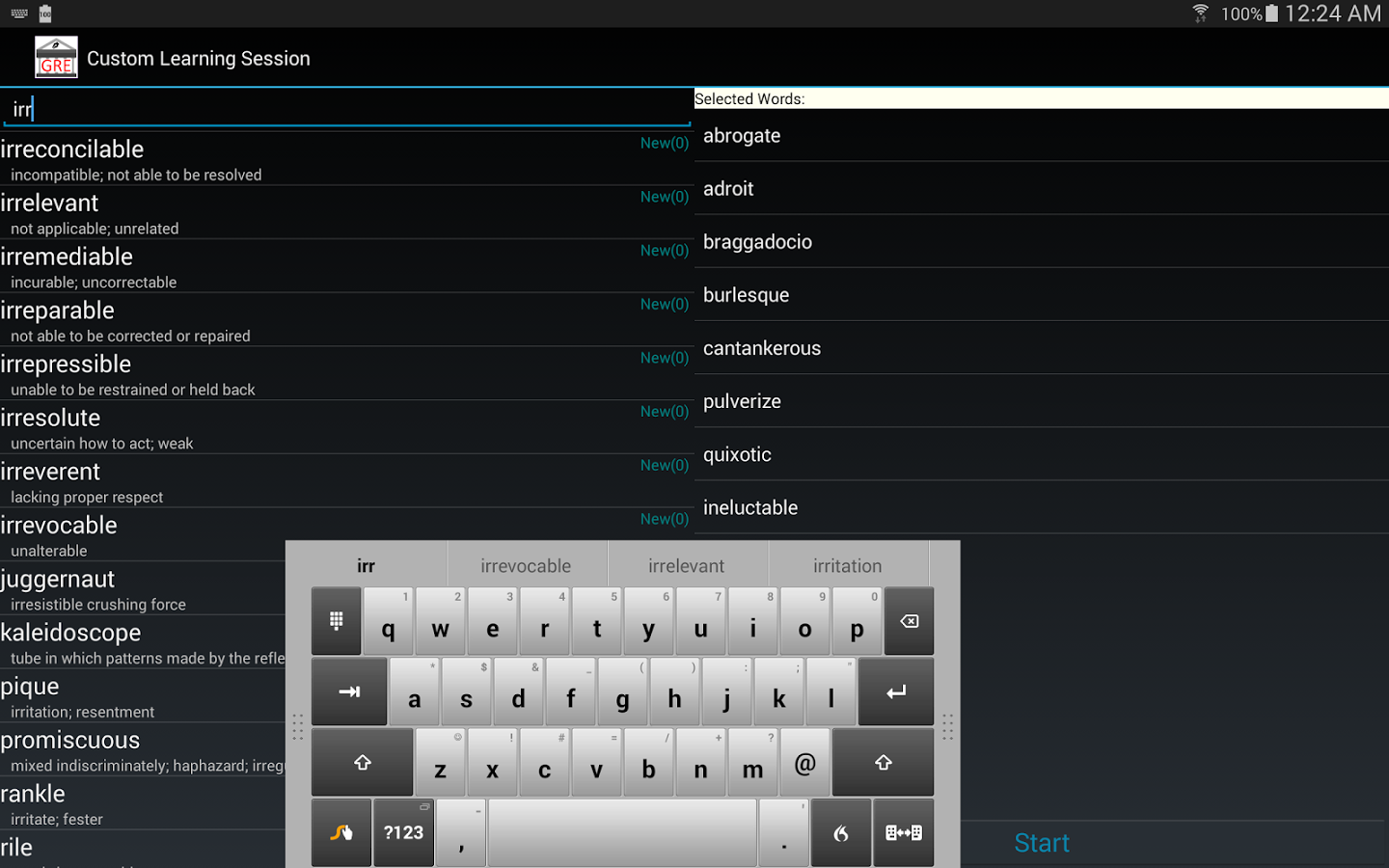 Universal Vocabulary - G...截图1