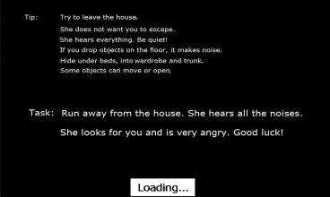 Nanny's horror house game截图1