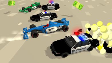 Dangerous Formula Car Police Chase截图4