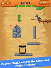 Happy Glass - Thirsty Crow Game截图2