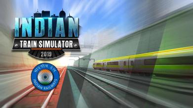 Indian Train Simulator 2019 Free Train games截图1