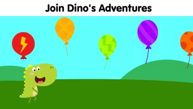 Dubby Dino Bubble & Balloon Pop Games for Kids*截图2