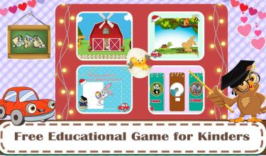 Poko Kids Animal Learning Educational Puzzle Game截图4