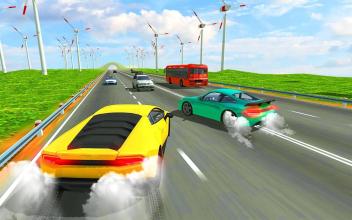 Drift Car Highway Traffic Racing截图4