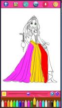 Princess Coloring Book Bubakids截图3