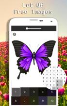 Butterfly Color By Number - Pixel Art截图3