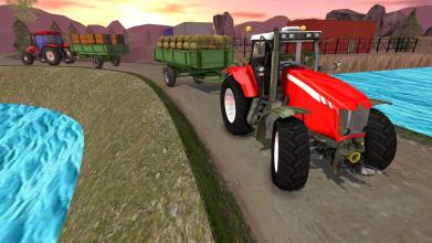 Dynamite Farming Cargo Tractor Trailer Driving截图3