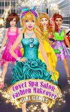 Covet spa salon fashion makeup chic girl game截图5