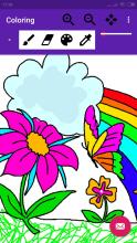 Coloring flowers截图1