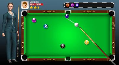 8 Ball Billiard Pool Game截图3