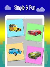 Cars color by number: Pixel art vehicle coloring截图1