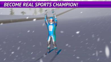 Ski Jumping Tournament 3D截图1