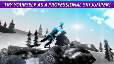 Ski Jumping Tournament 3D截图4
