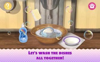 Masha and the Bear Child Games: Dish Washing截图3