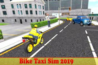 Bike Taxi Rider Sim 2019截图4