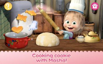 Masha and the Bear Child Games: Cooking Cookie截图4