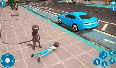 StickMan Vegas Mafia  Rope Hero Crime Fight截图3