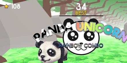 Super Combo Panda Rainbow Unicorn截图4