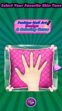 Fashion Nail Art Design & Coloring Game截图4