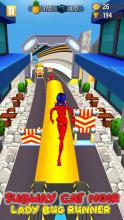 Subway Cat Noir Lady Bug No Limit Runner截图4