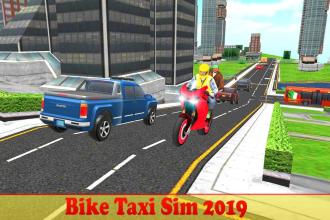 Bike Taxi Rider Sim 2019截图5