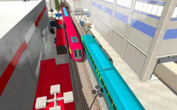 Euro Train Simulator Uphill Driving game截图5